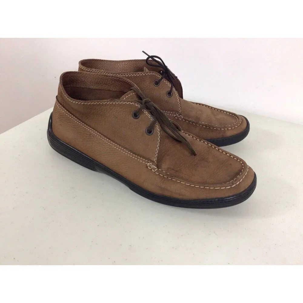 Tod’s Suede Ankle Boots Chukka Style Leather Mens 9